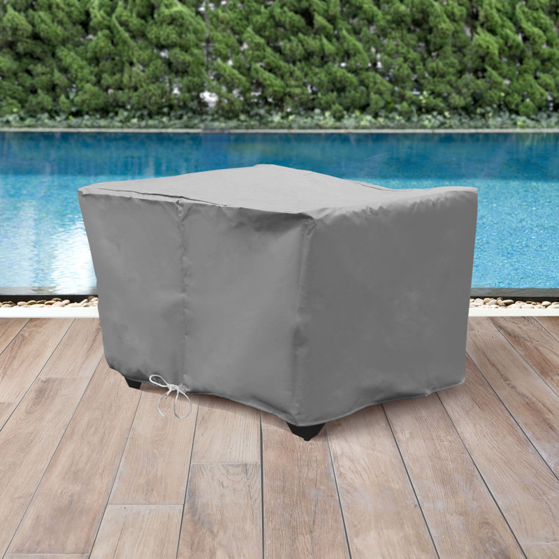 TK Classics Outdoor Protective Wicker Water Resistant Patio Chair Cover